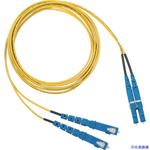 ■PANDUIT 光ファイバーOS1/OS2パッチコード 片端SC片端LC 3M F92ERLNSNSNM003(8367322)×10[送料別途お見積り][法人限定][掲外取寄]