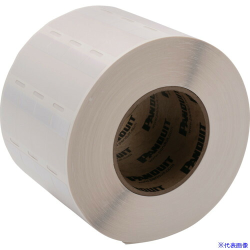 ■PANDUIT 熱転写プリンタ用セルフラミネートラベル印字部12.7×横25.4 5000枚入 S100X150VATY(8367503)