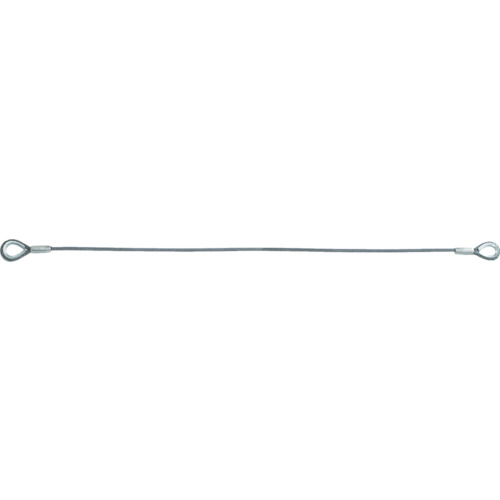 ■TRUSCO ワイヤロープスリング Eタイプ アルミロック 12mmX6m TWEL12S6(8370611)