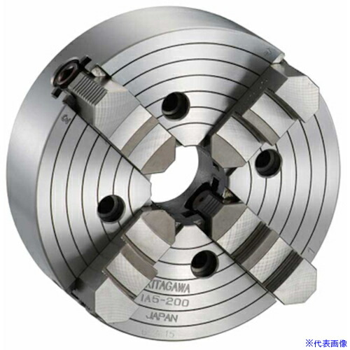 ■北川 四ツ爪単動チャック チャック外径400mm IA6400(8377672)[法人限定][外直送元]