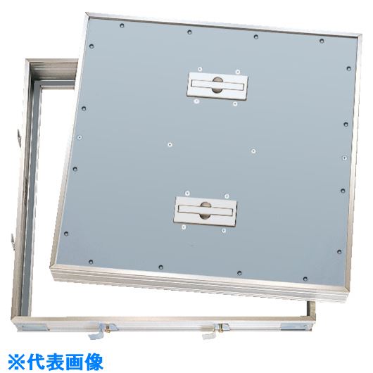 ■DAIKEN 床点検口アンダーハッチ 300角 ステン目地枠H51 Pタイル専用 5NAS230A(8493519)&times;5[送料別途見積り][法人・事業所限定][外直送]｜セミプロＤＩＹ店ファースト