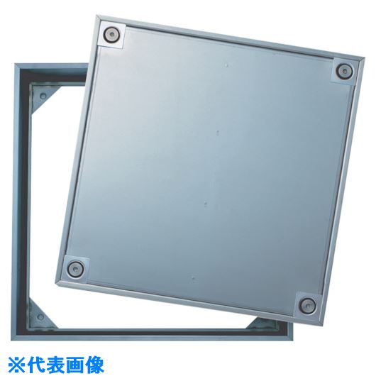 ■DAIKEN 床点検口アンダーハッチ 600×600 ステン枠防水防臭 ハンドル無 FSPPD60N(8493643)[送料別途見積り][法人・事業所限定][外直送]