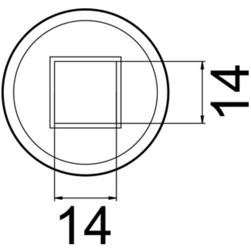 ■白光 ノズル BGA 13mmX13mm A1472(8497451)[送料別途お見積り][法人限定][掲外取寄]