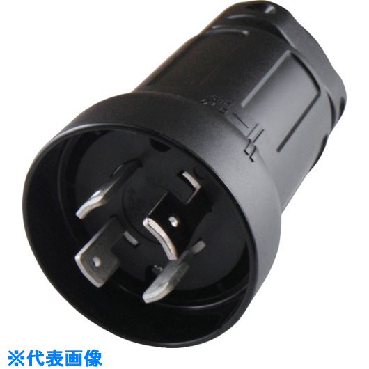 ■アメリカン電機 引掛形 プラカバープラグ 接地3P60A250V 4622E(8501141)[送料別途お見積り][法人限定][掲外取寄]