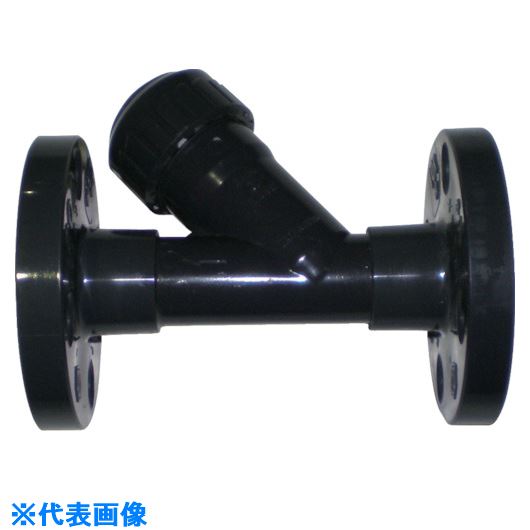 ■エスロン リフト式チャッキバルブ フランジ式 PVC/EPDM 32A CVL32FZ(8505968)[送料別途お見積り][法人限定][外直送]