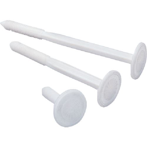 ■TILEMENT S1工事 打ち込み工法用プラスチックファスナー プラファス 8－75－100 白 500本 47411000(8508041)[送料別途お見積り][法人限定][掲外取寄]