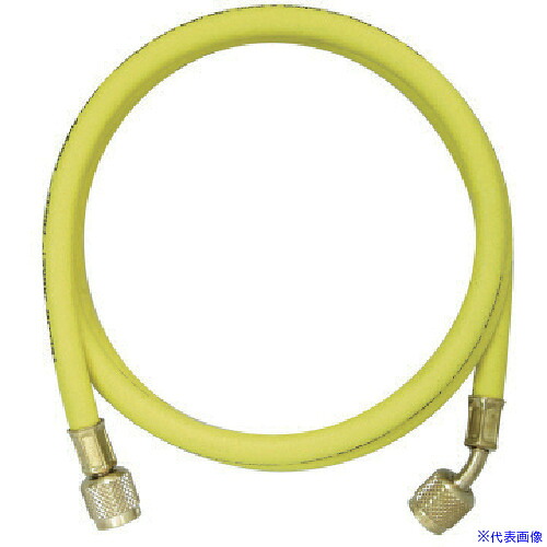 ■Asada 1/4 チャージングホースプラス2 1000cm 黄 Y21133(8521115)[送料別途お見積り][法人限定][掲外取寄]