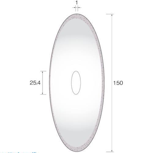 ■Minimo 電着ダイヤモンドブレード Φ150 MC4002(8524007)[送料別途お見積り][法人限定][掲外取寄]