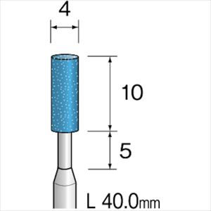 ■Minimo 精密コバルト砥石 SA#120 φ4 (10本入) CA3235(8526304)[送料別途お見積り][法人限定][掲外取寄]