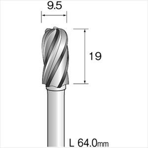■Minimo 超硬カッター アルミカット Φ9.5 BC5113(8527450)[送料別途お見積り][法人限定][掲外取寄]｜セミプロＤＩＹ店ファースト