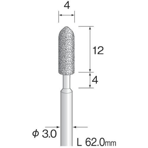 ■Minimo ハイセラミックダイヤモンドバー#180 Φ4 AD4121(8527717)[送料別途お見積り][法人限定][掲外取寄] 10,283円