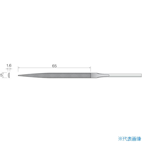 ■Minimo 精密ヤスリ 細目 半丸 (5本入) SA4002(8528701)
