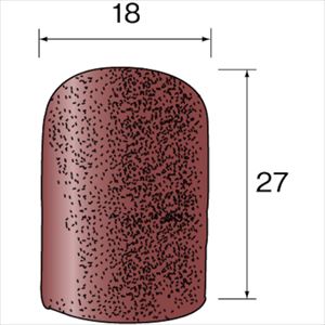 ■Minimo キャップサンダー 先丸#70 φ18 (20本入) ES5731(8530326)[送料別途お見積り][法人限定][掲外取寄]