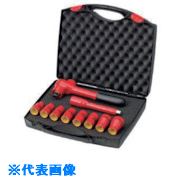 ■NOGA 3/8絶縁ソケットとラチェット10点セット 7207NK1001(8535205)[法人限定][外直送元]｜セミプロＤＩＹ店ファースト