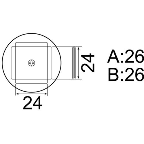 ■白光 ノズル PLCC 25mmX25mm(68ピン) A1137B(8536741)[送料別途お見積り][法人限定][掲外取寄]