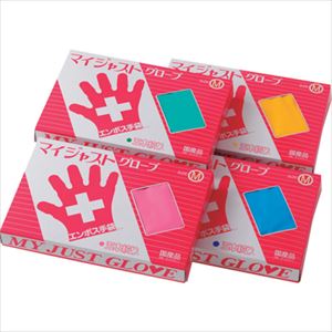 ■東京パック Pマイジャストグローブ化粧箱 M PMJM(8537547)×100[送料別途見積り][法人・事業所限定][外直送]