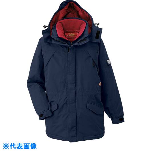 ■コーコス 透湿防水コート(ムジ)8866 1 ネイビー L 88661L(8539543)[送料別途お見積り][法人限定][掲外取寄]｜セミプロＤＩＹ店ファースト
