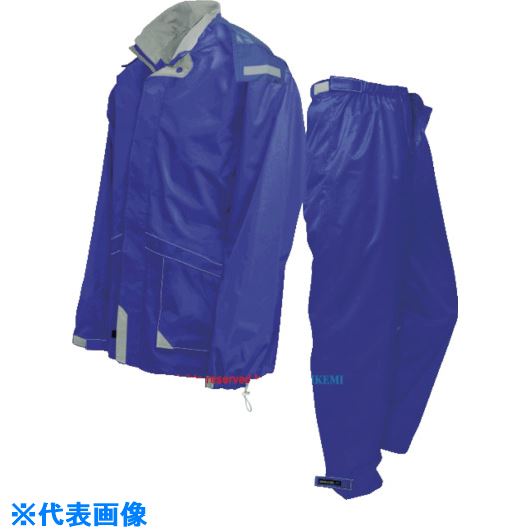 ■トオケミ レインスーツ AMAYADORI&minus;Air ブルーLL 4611AIRBLLL(8551644)[送料別途お見積り][法人限定][掲外取寄]｜セミプロＤＩＹ店ファースト 8,285円