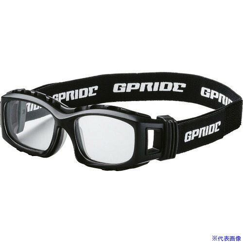 ■EYE－GLOVE 二眼型安全ゴーグル ブラック+度付レンズセット(マルチコート GP94MBKM(8557243)[法人限定][直送元]