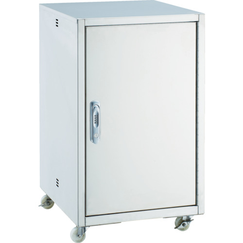 ■TRUSCO SUS304 ダイヤルロック式薬品庫 450×500×750 SWKDL(8563665)[法人限定][直送元]