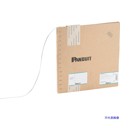 ■PANDUIT MLTタイプ 長尺ステンレススチールバンド ヘビータイプ SUS316 幅:7.9mm 長さ:304.8m/巻 MBH&minus;MR316 MBHMR316(8567529)[送料別途お見積り][法人限定][メーカー取寄]｜セミプロＤＩＹ店ファースト
