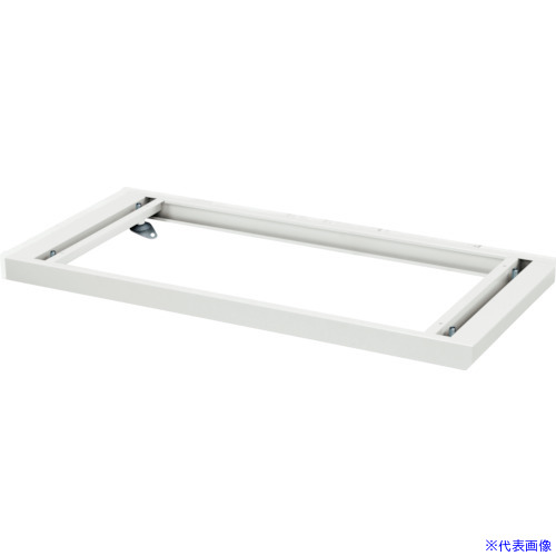 ■DAISHIN 壁面収納庫用ベース W1200 ホワイト V1245B1(8569555)[送料別途お見積り][法人限定][外直送]