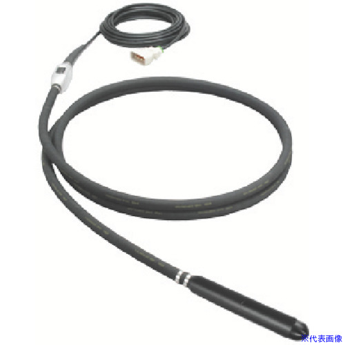 ■EXEN インナーバイブレータ マルヘッド 40Φ 4m HBM40VA4M(8574670)[法人限定][外直送元]