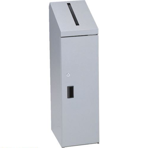 楽天市場】ぶんぶく 機密書類回収ボックス スリムタイプ 鍵仕様