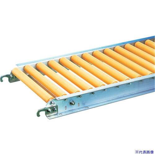 ■三鈴 樹脂ローラコンベヤMR42型Ф42X2.5T 幅600 1.5M MR42600715(8584050)[法人限定][直送元]