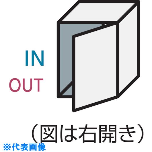 ■Panasonic 宅配ボックスCOMBO コンパクトタイプ左開き ホワイト CTNR4040LWS(8587512)[送料別途お見積り][法人限定][掲外取寄]