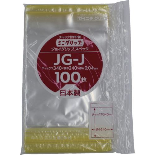 ■セイニチ ミニグリップ ジョイグリップスペック JG&minus;J 340&times;240&times;0.0 JGJ(8590883)[法人限定][外直送元]｜セミプロＤＩＹ店ファースト