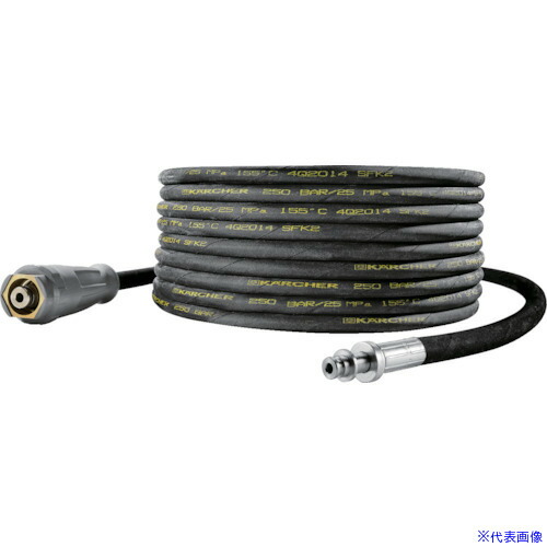 ■KARCHER 高圧洗浄機用アクセサリー 高圧ホース 片側組み込み EASY！Lock 15m ID6(6.110-036.0) 6.110036.0(8594271)