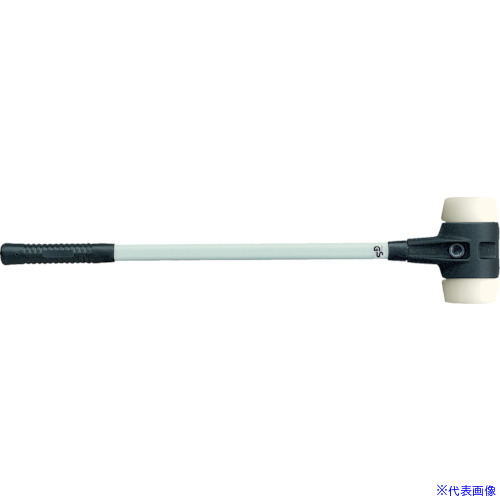 ■HALDER SIMPLEX スレッジハンマー 強化型鋳鋼ハウジング、グラスファイバー製ハンドル 径(80)mm ナイロン(白) 3708.081(8599682)[送料別途お見積り][法人限定][掲外取寄]