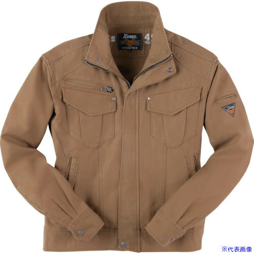 ■ジーベック 長袖ブルゾン2140-53-M 214053M(8604379)[送料別途見積り][法人・事業所限定][掲外取寄]