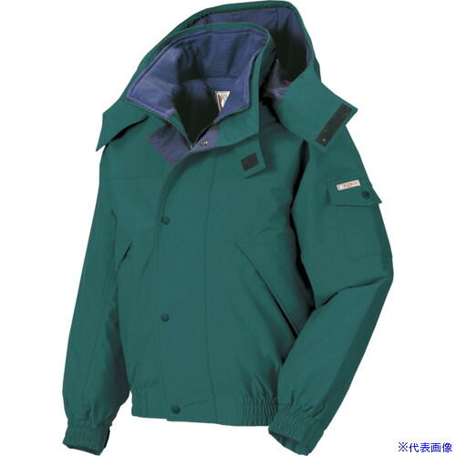 ■XEBEC 防寒ブルゾン532&minus;60&minus;3L グリーン 532603L(8615470)[送料別途お見積り][法人限定][掲外取寄]｜セミプロＤＩＹ店ファースト