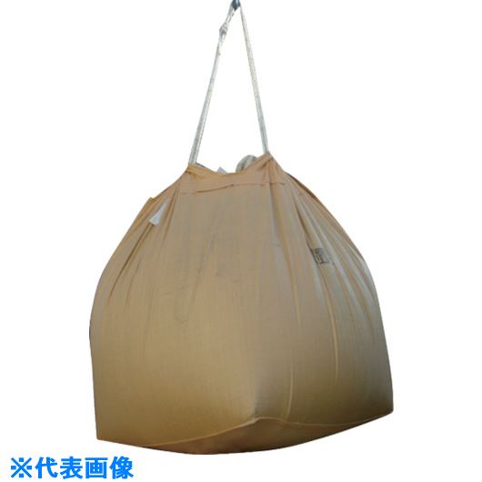■MF フレコンバック 丸型底穴有 005タイプ(F06－003) FB005(8683782)×10[法人限定][外直送元]