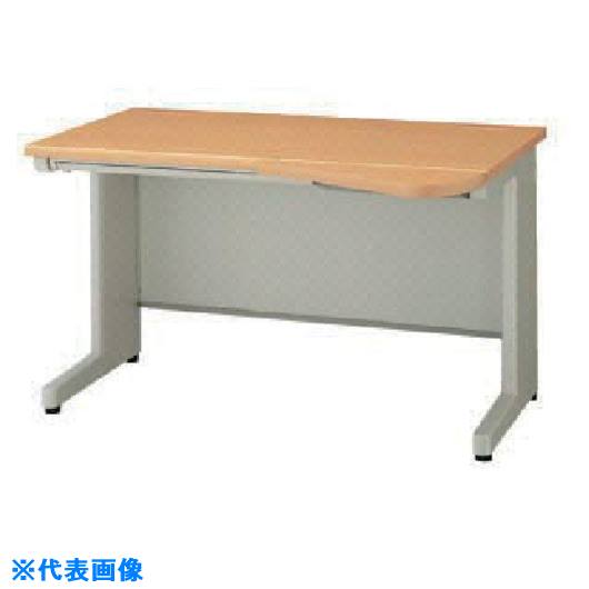 ■NAIKI オペレーションデスク(左用) NED型/天板:ライトバーチ木目 本体:ウォームホワイト/W1200×D912×H700 NED127EFLAWL(8685719)[送料別途お見積り][法人限定][外直送]