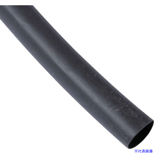 ■PANDUIT 熱収縮チューブ 標準長尺タイプ 黒 HSTT38－T 61m巻 HSTT38T(8688019)[送料別途お見積り][法人限定][掲外取寄]