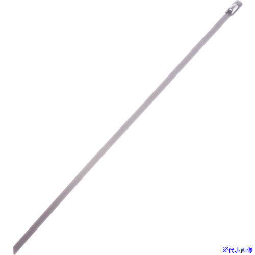 ■PANDUIT MLTタイプ 自動ロック式ステンレススチールバンド SUS304 幅4.6mm 長さ201mm 50本入 MLT2S－L MLT2SL(8688040)×5[送料別途お見積り][法人限定][掲外取寄]