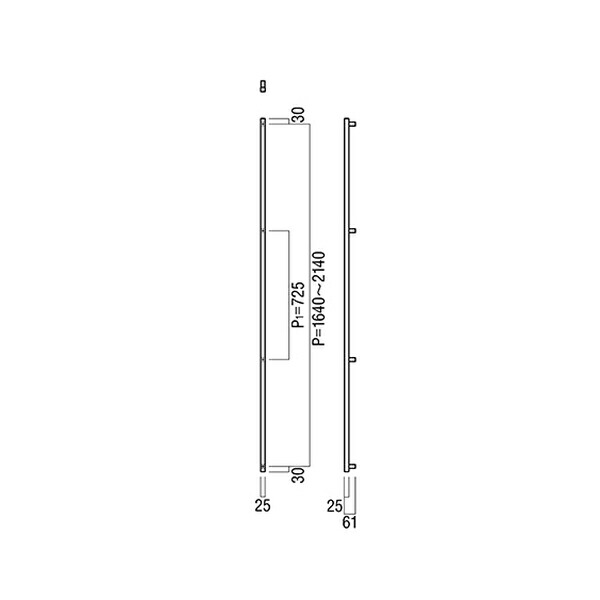 UNION（ユニオン）[ネオイズム] ドアハンドル 押し棒 G1271-26-116