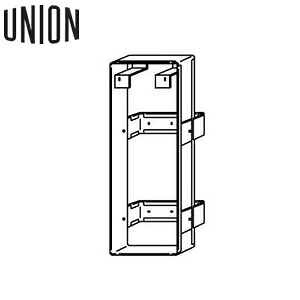 UNION(ユニオン) [アルジャン] 半埋込タイプ用消火器ブラケット BRN-0021 [法人限定]