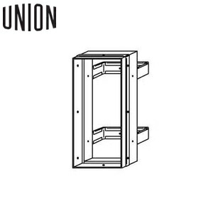 UNION(ユニオン) [アルジャン] 全埋込タイプ用消火器ブラケット BRN-0093 [法人限定]