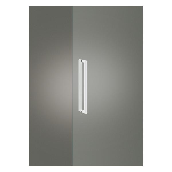 UNION(ユニオン) ドアハンドル 押し棒 G1159-01-158-L445 ステンレス ピュアホワイトペイント[ネオイズム]