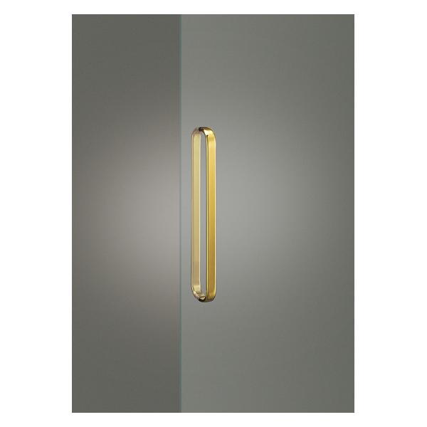 UNION(ユニオン) ドアハンドル 押し棒 G5200-15-001-L600 ブラス ミラー[ネオイズム]