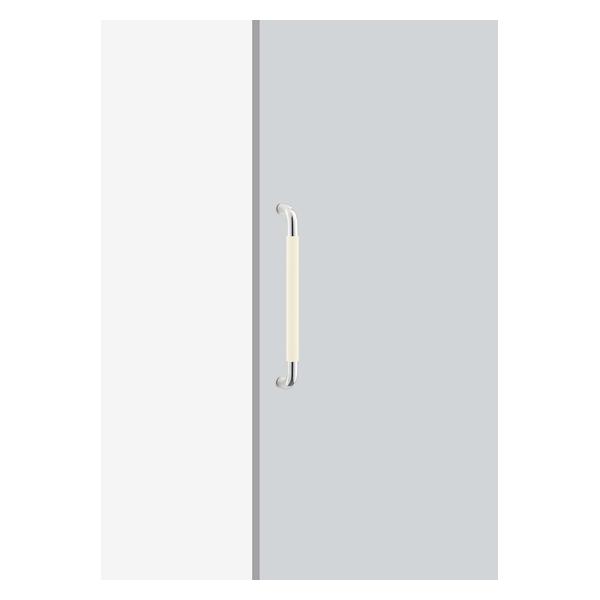 UNION(ユニオン) ドアハンドル ケアハンドル H2052-58-082-L450 ナイロン アイボリー＋ステンレス ミラー[ネオイズム]