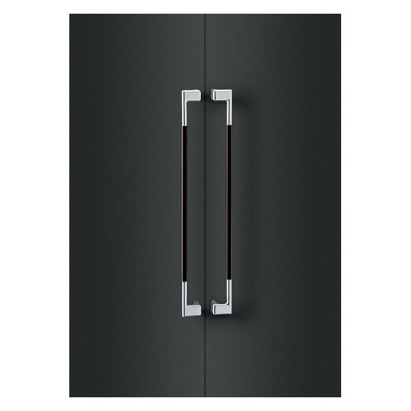 UNION(ユニオン) ドアハンドル 押し棒 T11000-19-991-L800 カーボン ブラック＋ブラス クロム[ネオイズム]