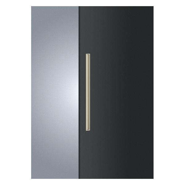 UNION(ユニオン) ドアハンドル 掘込 T1149-26-117-L600 アルミ ステンカラー＋ABS ステンカラーペイント[ネオイズム]