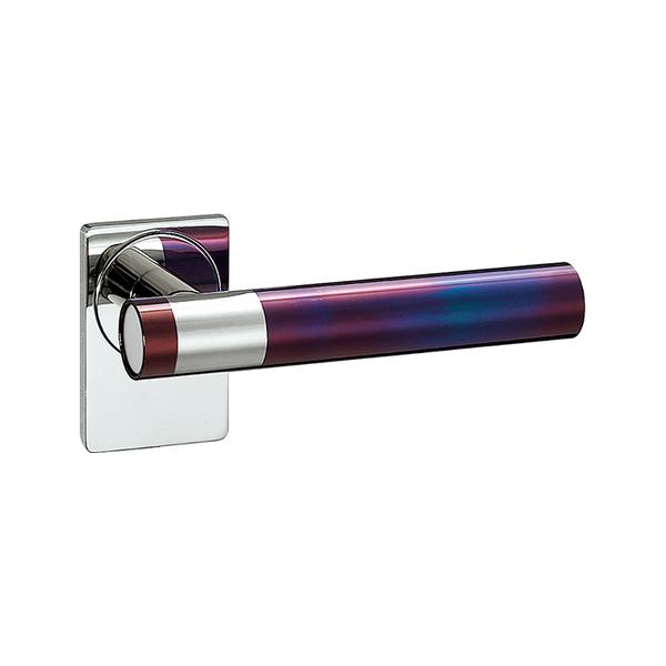 UNION(ユニオン) レバーハンドル UL1264-002 ステンレス ミラーOCTパープル＋ミラー[イノヴ]