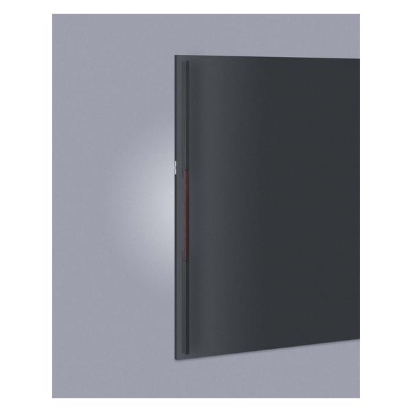 UNION(ユニオン) ドアハンドル プッシュプル ULS1212-22-121-LL-S ユニウッド スコッチ＋アルミ ユニフロストブラック[ネオイズム]