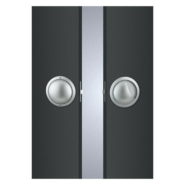 UNION(ユニオン) ドアハンドル プッシュプル ULS2308-10-120-RS ユニキャスト ブラストシルバー[ネオイズム]｜セミプロＤＩＹ店ファースト